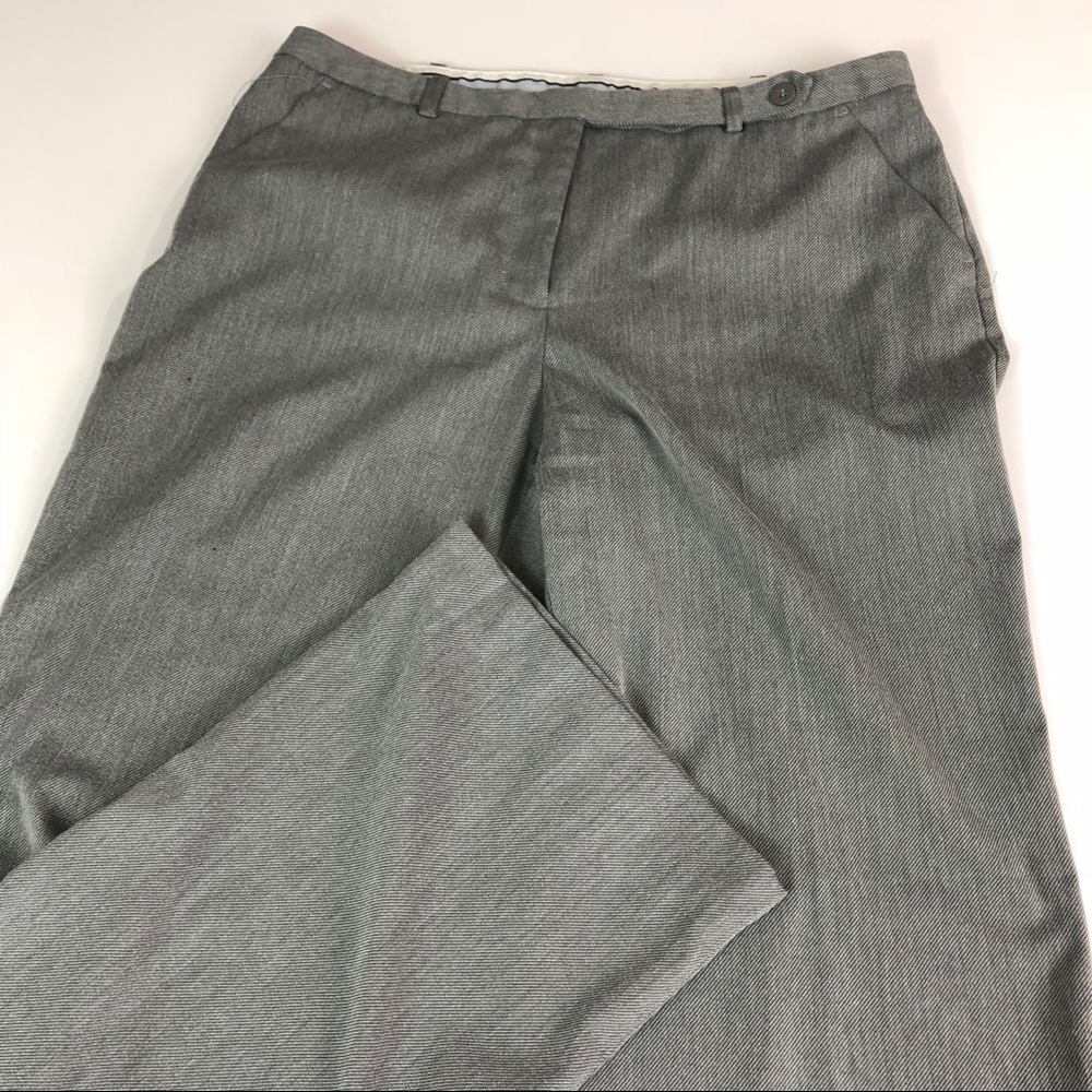 Worthington Light Gray Textured Dress Pants Sz 10 - Picture 2 of 7
